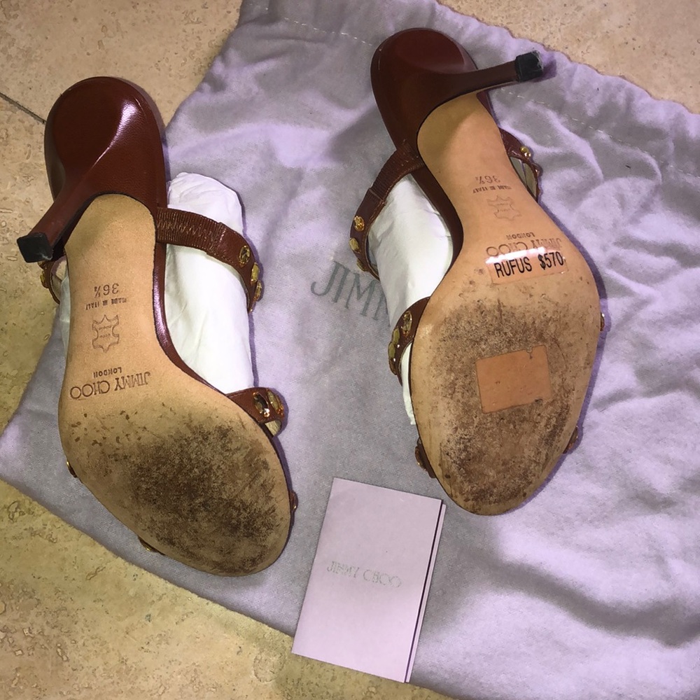 Jimmy Choo Rufus Sandals - Picture 3 of 7